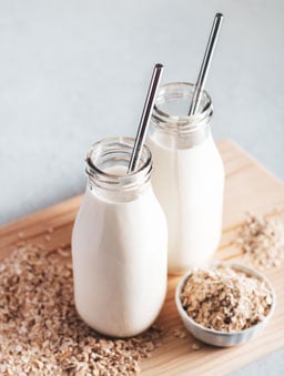 two cups of milk