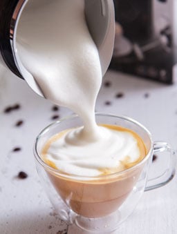 frothy drink