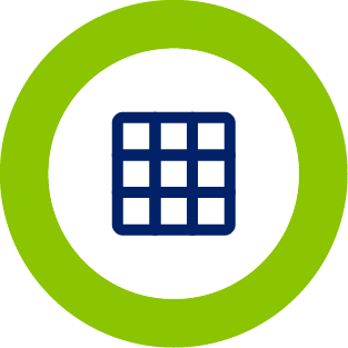 Icon for ADM AN Matrix, part of SINCRO Services