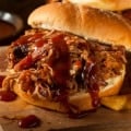 C53 ProFam580 Pea Protien Alternative Meat BBQ Sandwich