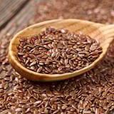 A spoonful of flax seeds
