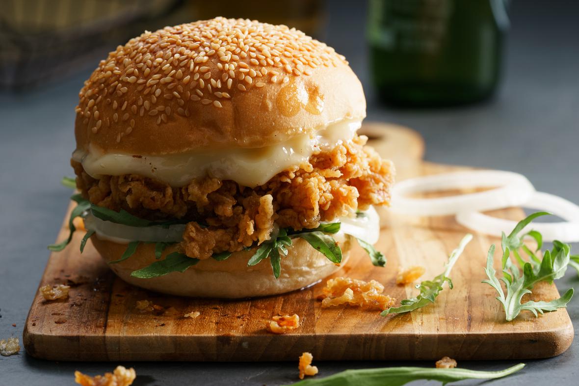 Fried chicken sandwich