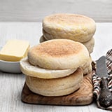 Stack of English muffins