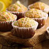 Lemon poppyseed muffins