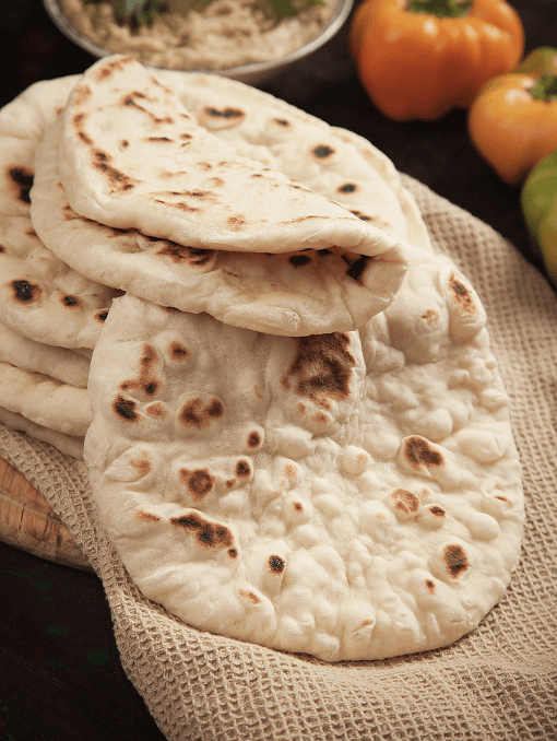 Stacked flatbreads