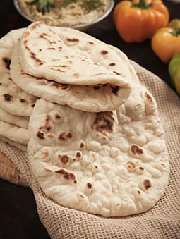 Stacked flatbreads