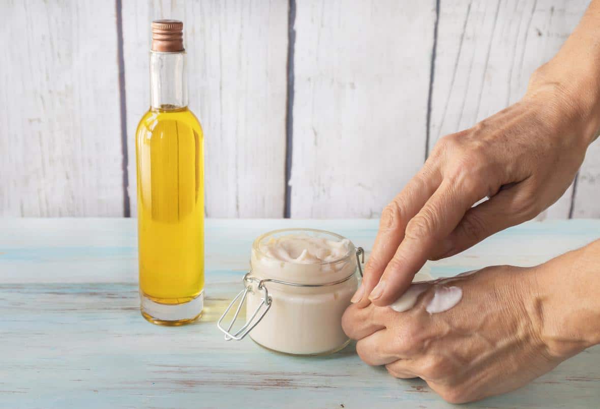Blended oil and hand cream