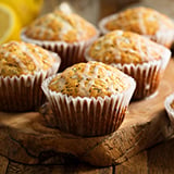 Lemon poppyseed muffins