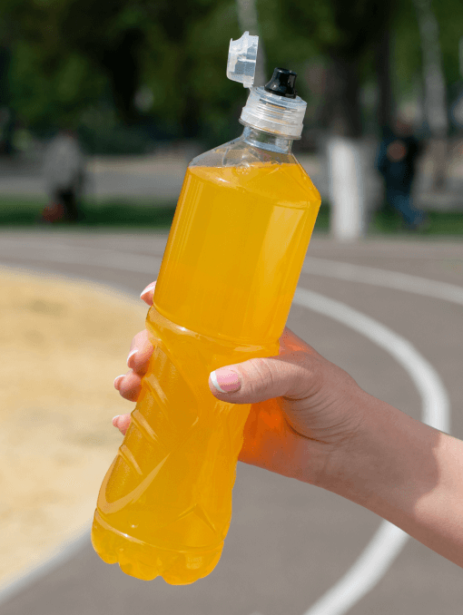 orange sports drink