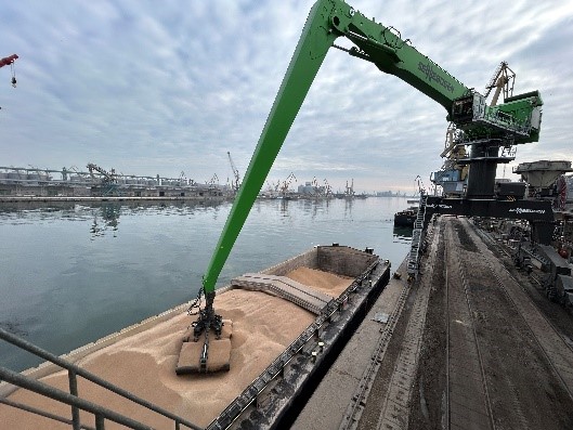 ADM Romania Hydraulic Shore Crane