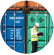 Supervisor tracking orders on a tablet with colorful shipping containers in background
