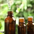 Three bottles with dropper