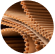 Corrugated cardboard made with renewable ingredients