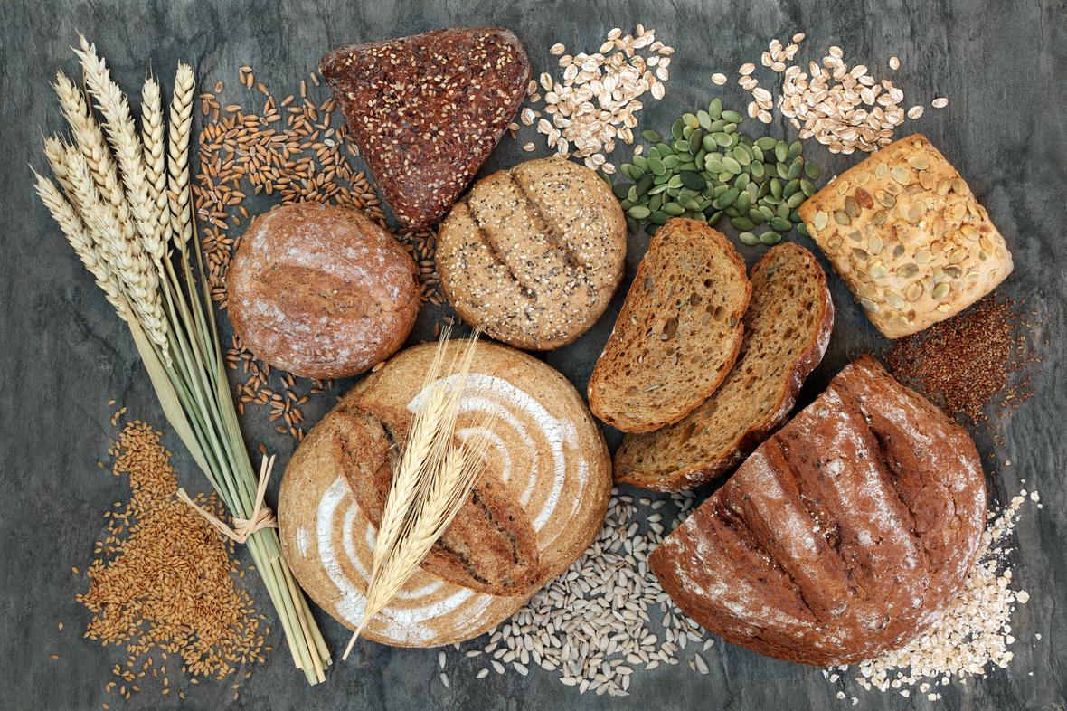 Multigrain breads and rolls